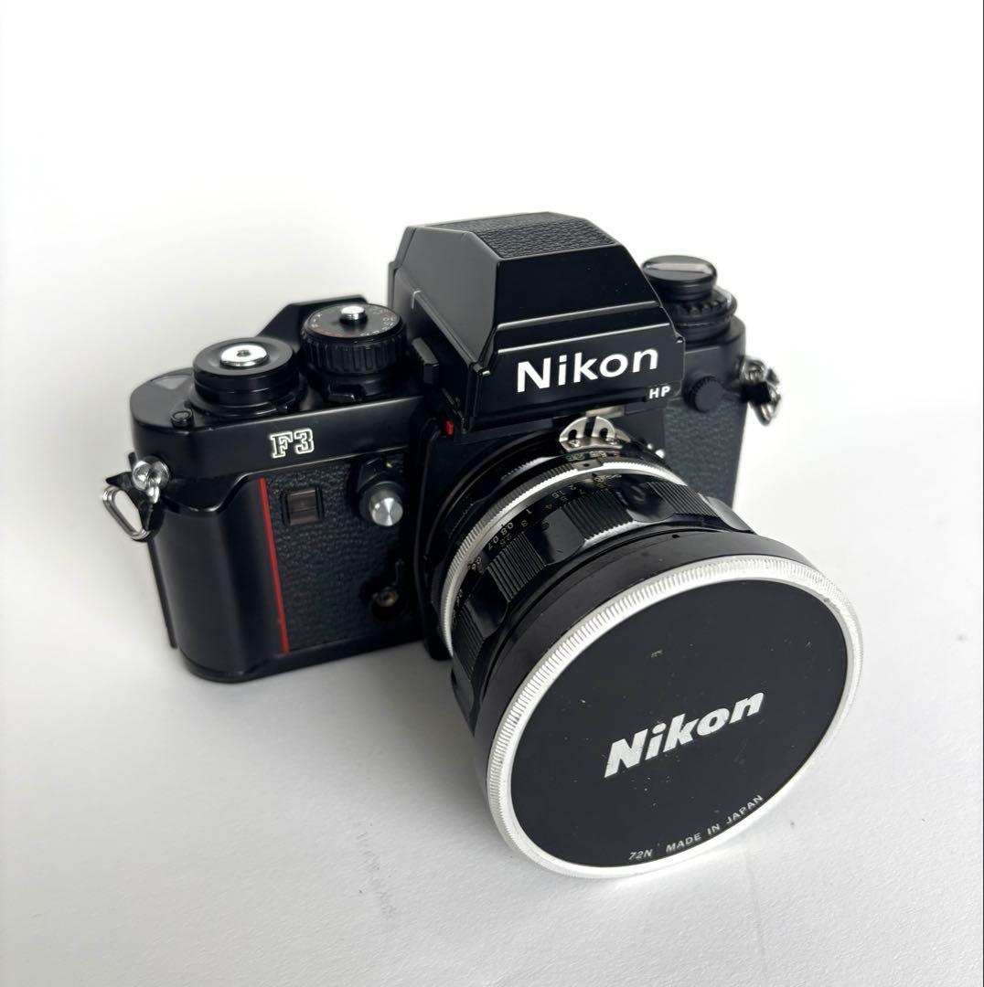 F3HP & Nikkor-UD Auto 20mm f/3.5 レンズ付