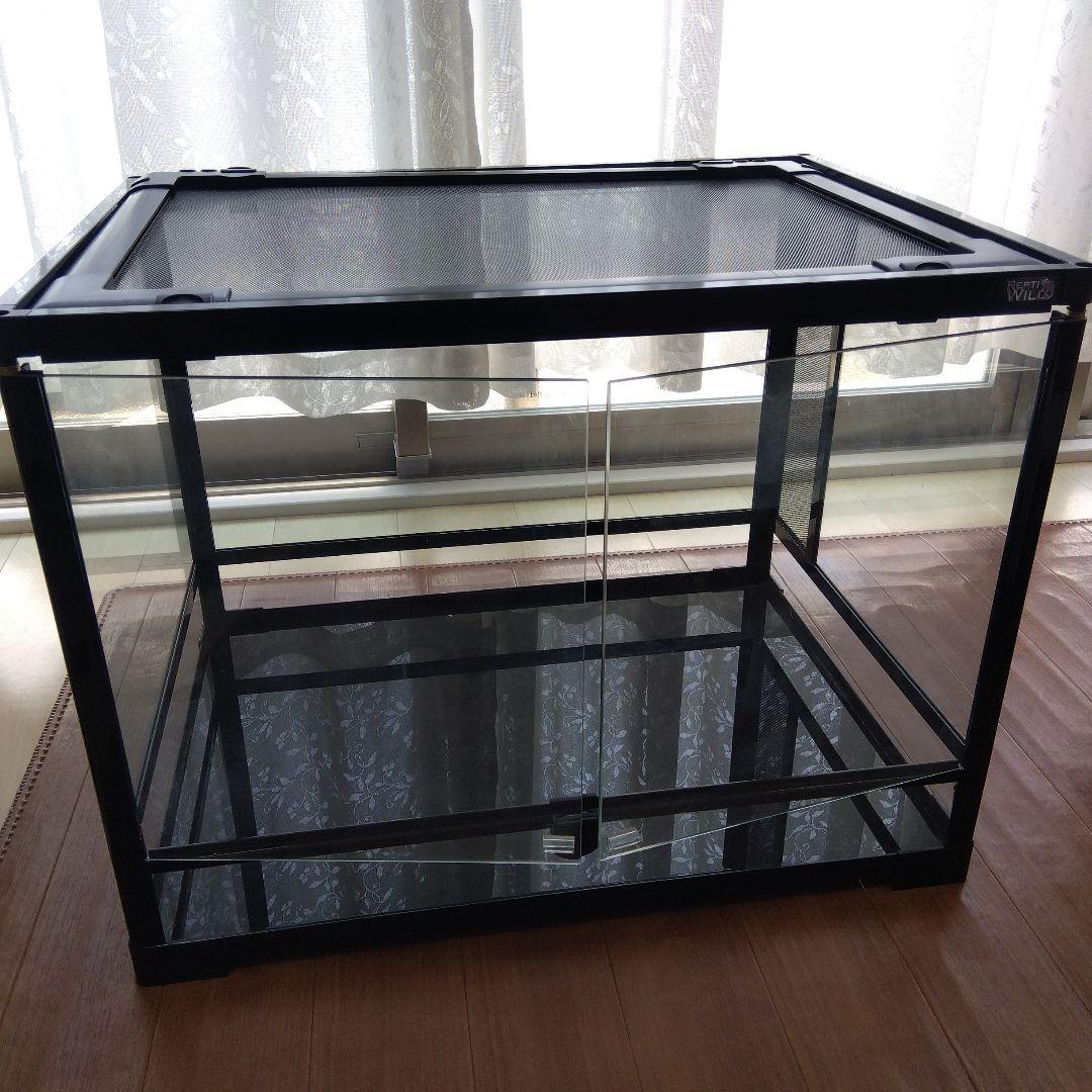 爬虫類・小動物飼育用組立式ガラスケース