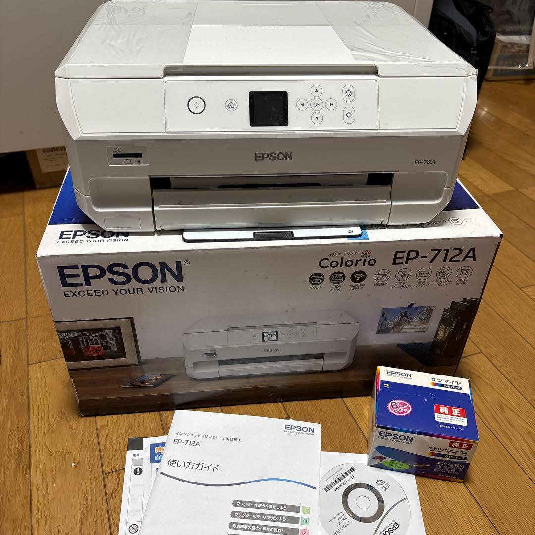 EPSON EP-712A インクジェットプリンター 本体