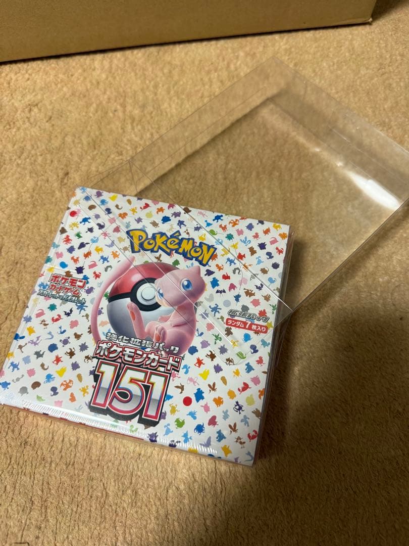 ポケモンカード シュリンク付き未開封BOX 6箱