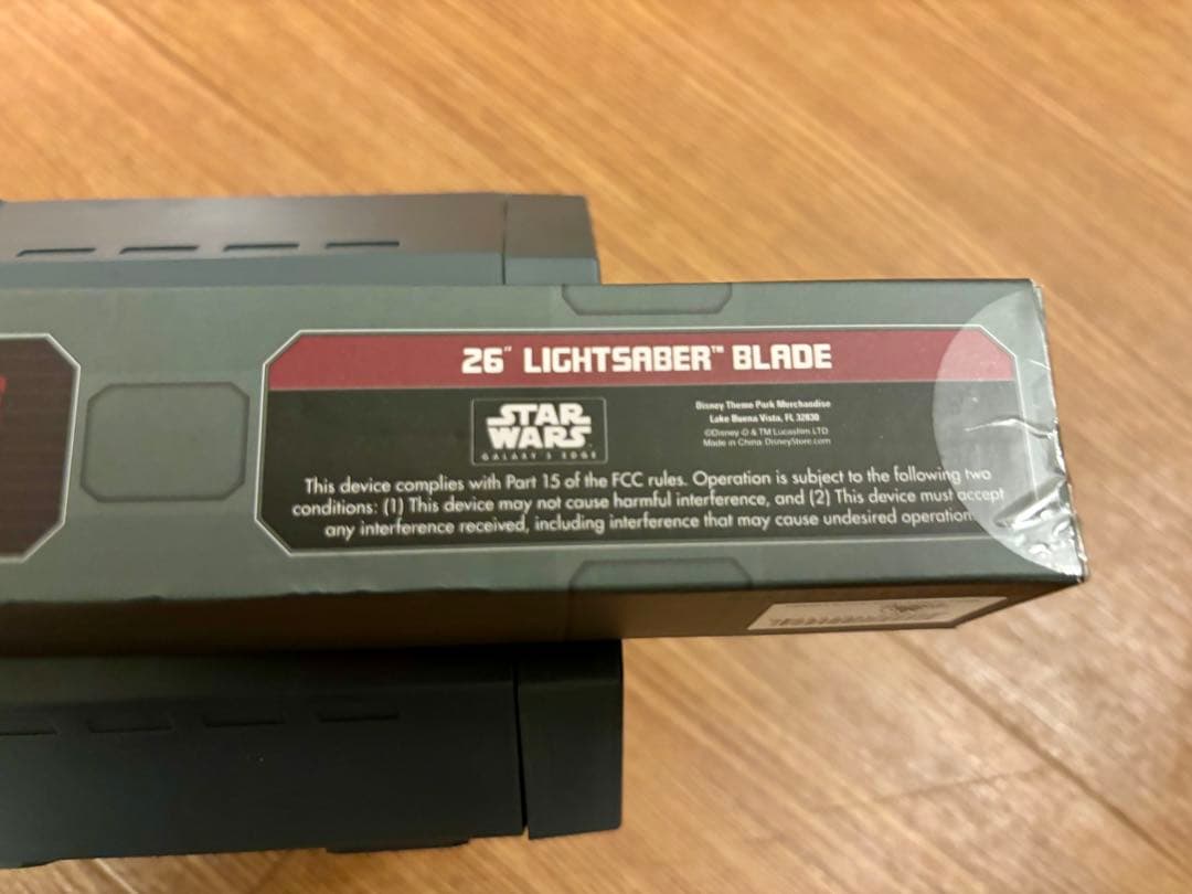 WDW ソル ギャラクシーズエッジ レガシーライトセーバー ブレード付 海外限定