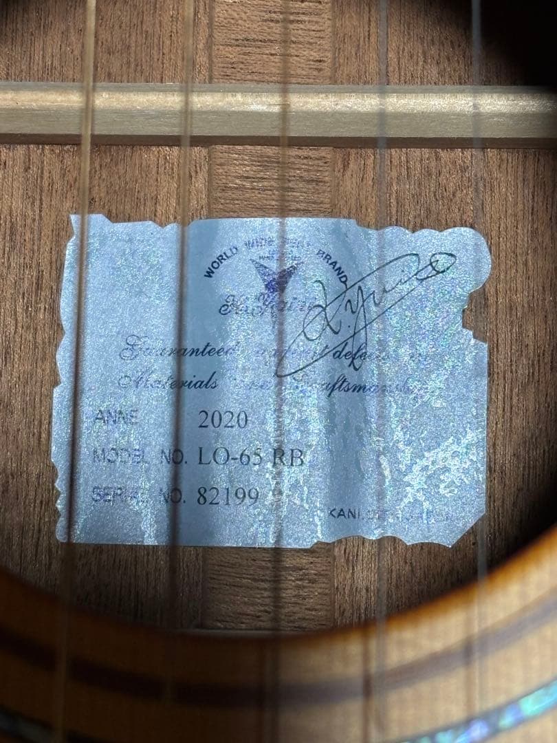 美品✧*K,YAIRI アコースティックギター LO-65 RB ハードケース付