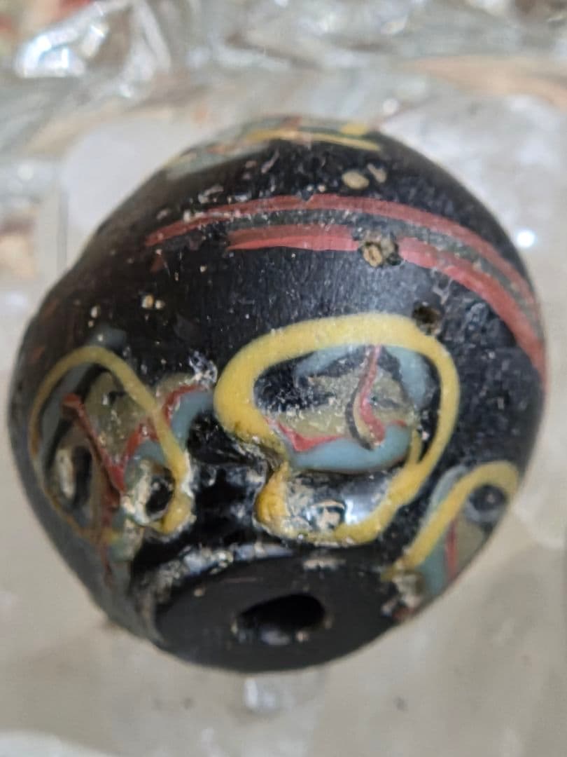 022　キングビーズ　割れ銀化あり　king beads　ビーズ5個セット