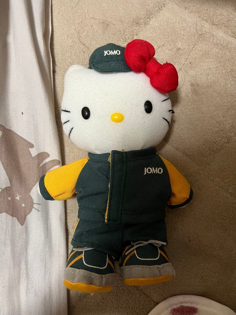 限定！ハローキティ JOMO 作業服 ぬいぐるみ