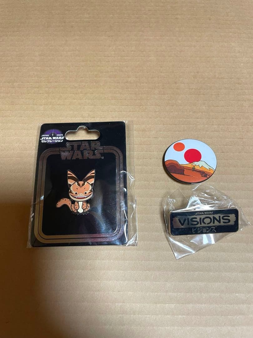 スターウォーズ セレブレーション ロズキャット ピンバッジ　セット②