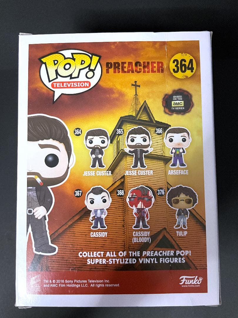 Funko Pop『プリーチャー』4体セット ジェシー チューリップ キャシディ