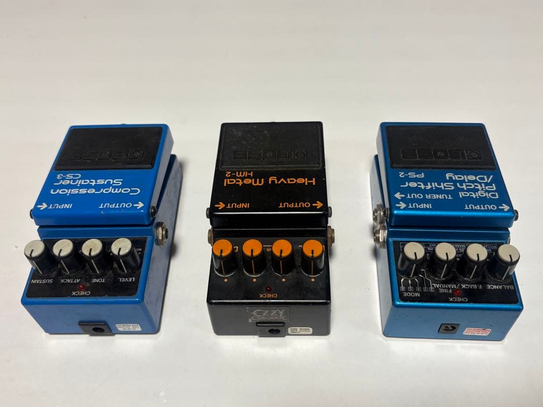 BOSS エフェクター 3種