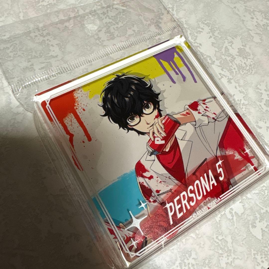 ペルソナ25th アニメイト アクリルブロック P5 主人公 雨宮蓮