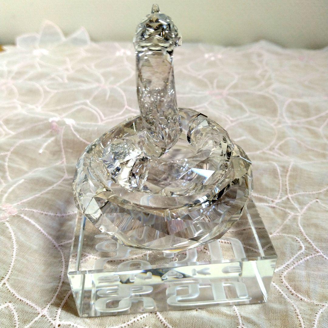 Swarovski 干支　へび　 クリスタルフィギュア