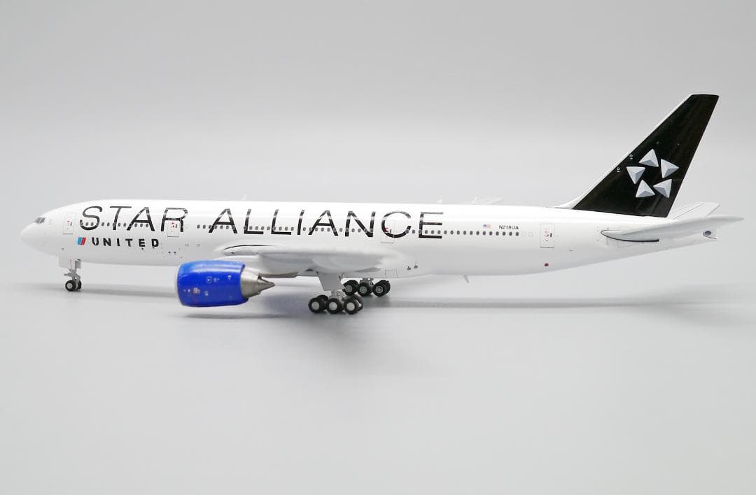 ユナイテッド航空 777-200ER N218UA 1/400