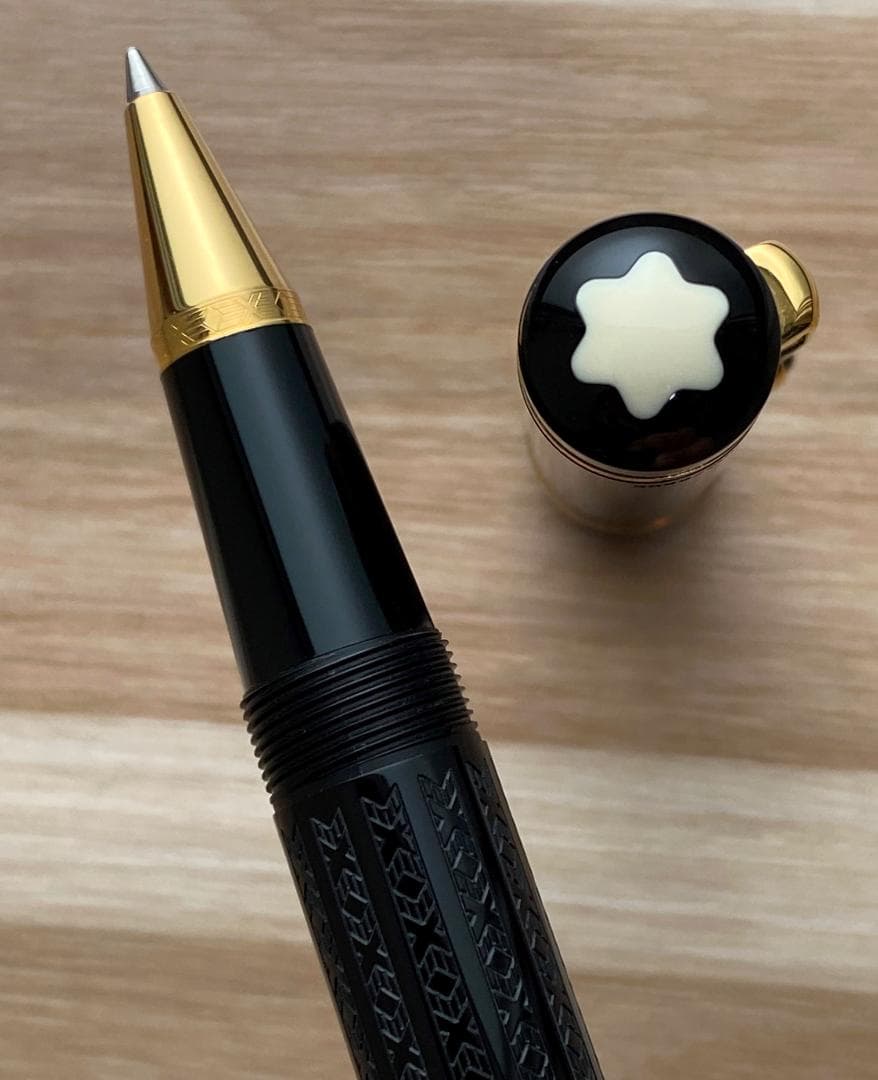 超美品 希少 モンブラン 限定品 作家シリーズ　ドストエフスキー ローラーボール