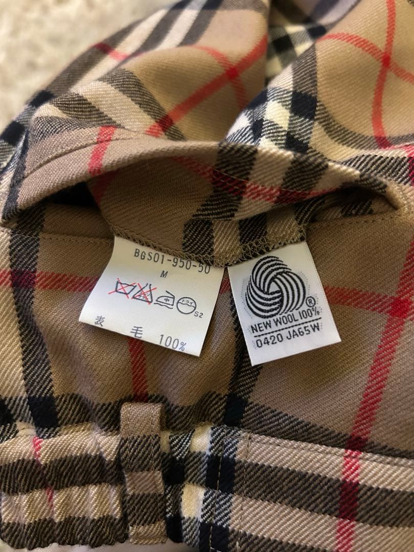 バーバリー　チェック キュロットパンツ M