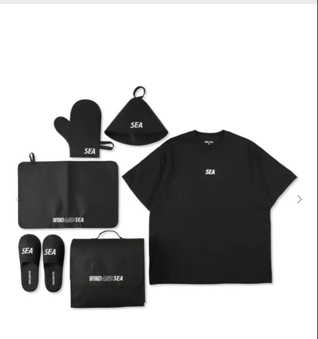 WIND AND SEA ブラック　サウナセット　年末年始セール