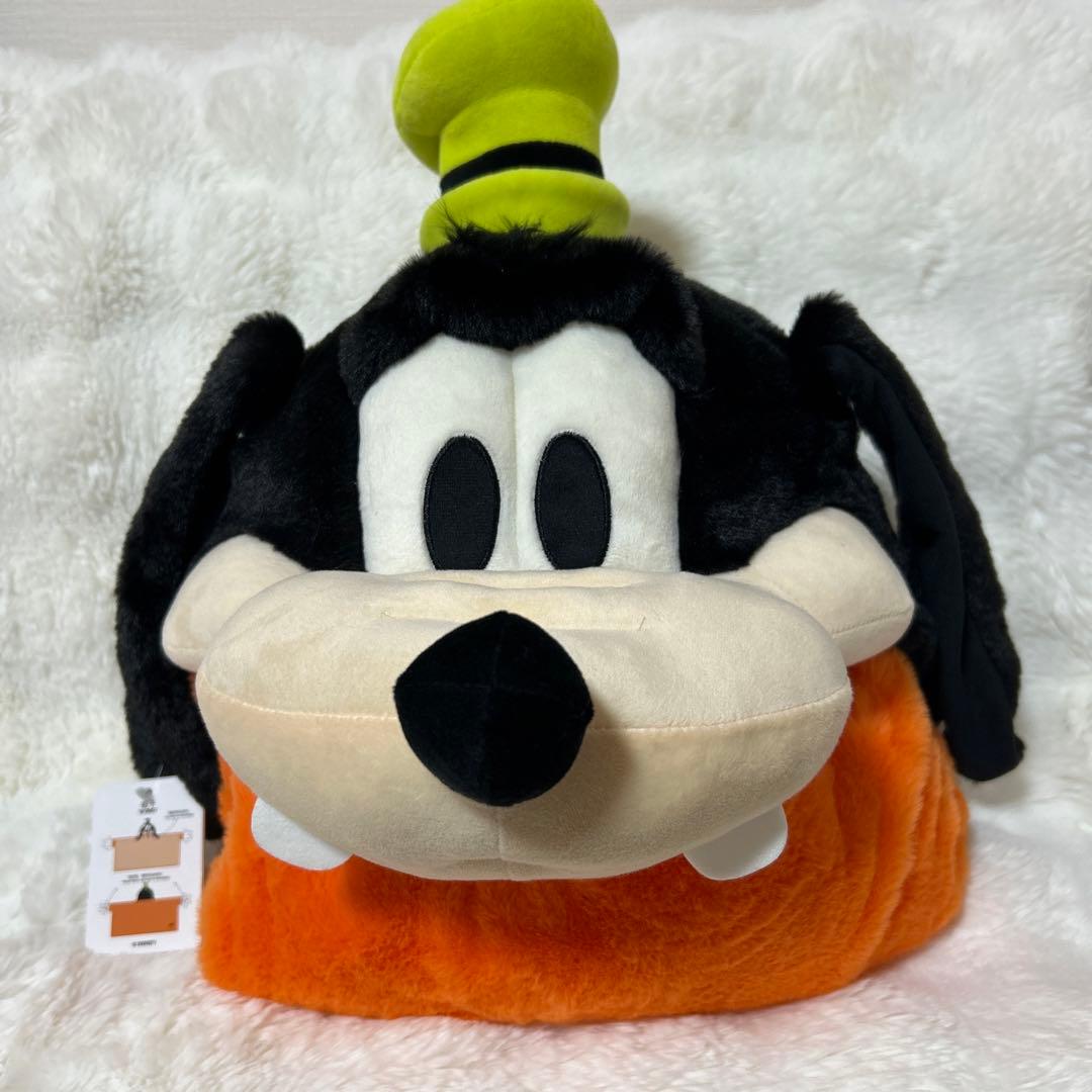 上海ディズニー　グーフィー　ブランケット　毛布　　クッション　新品タグ付き