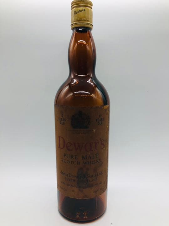 Dewar’s 12years レアラベル　空瓶