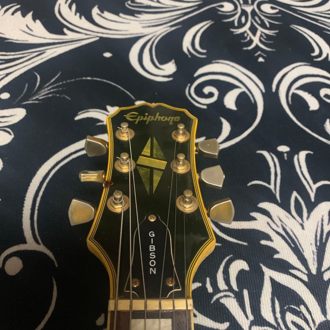 ジ*ー様 Epiphone レスポール　7桁シリアル日本製　クリーム色