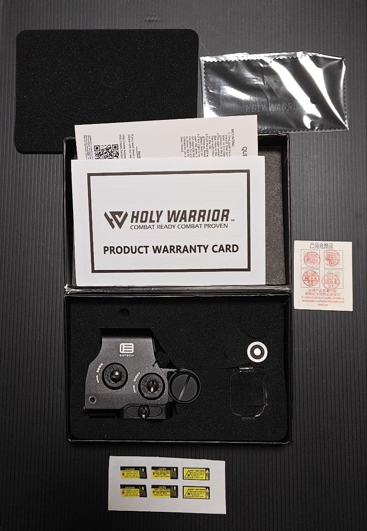 [極美品]Holy warrior ホロサイト　箱あり