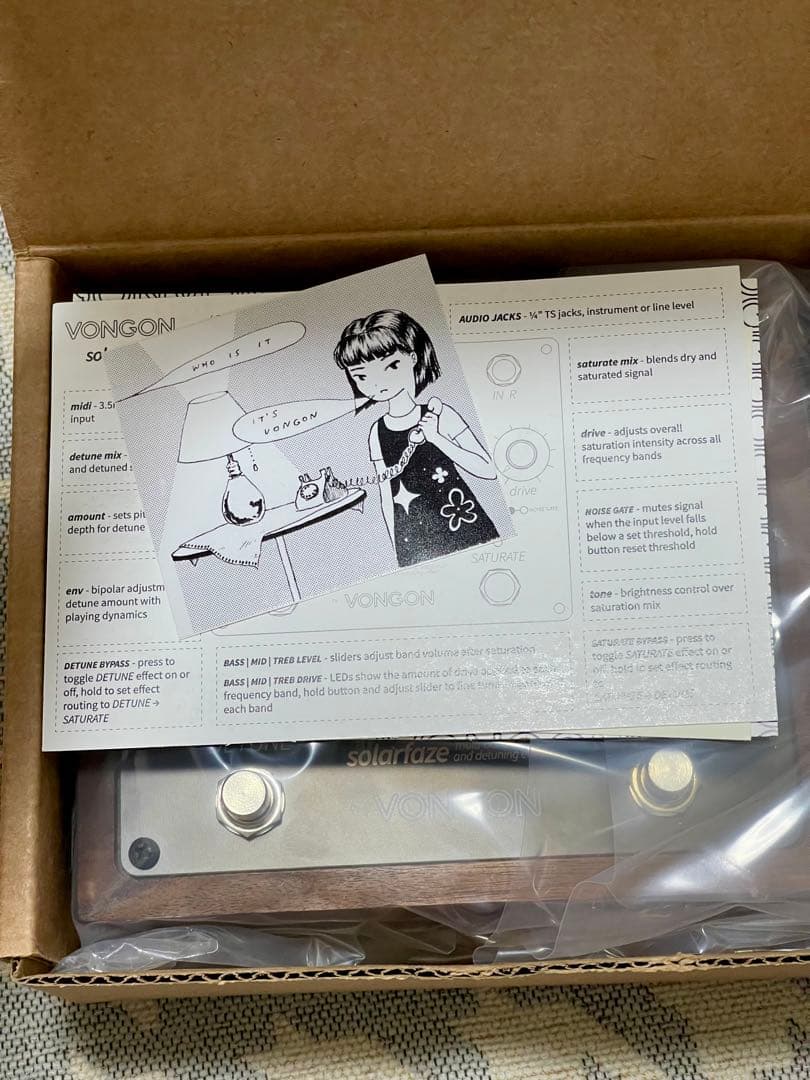 VONGON solarfazeギターエフェクター