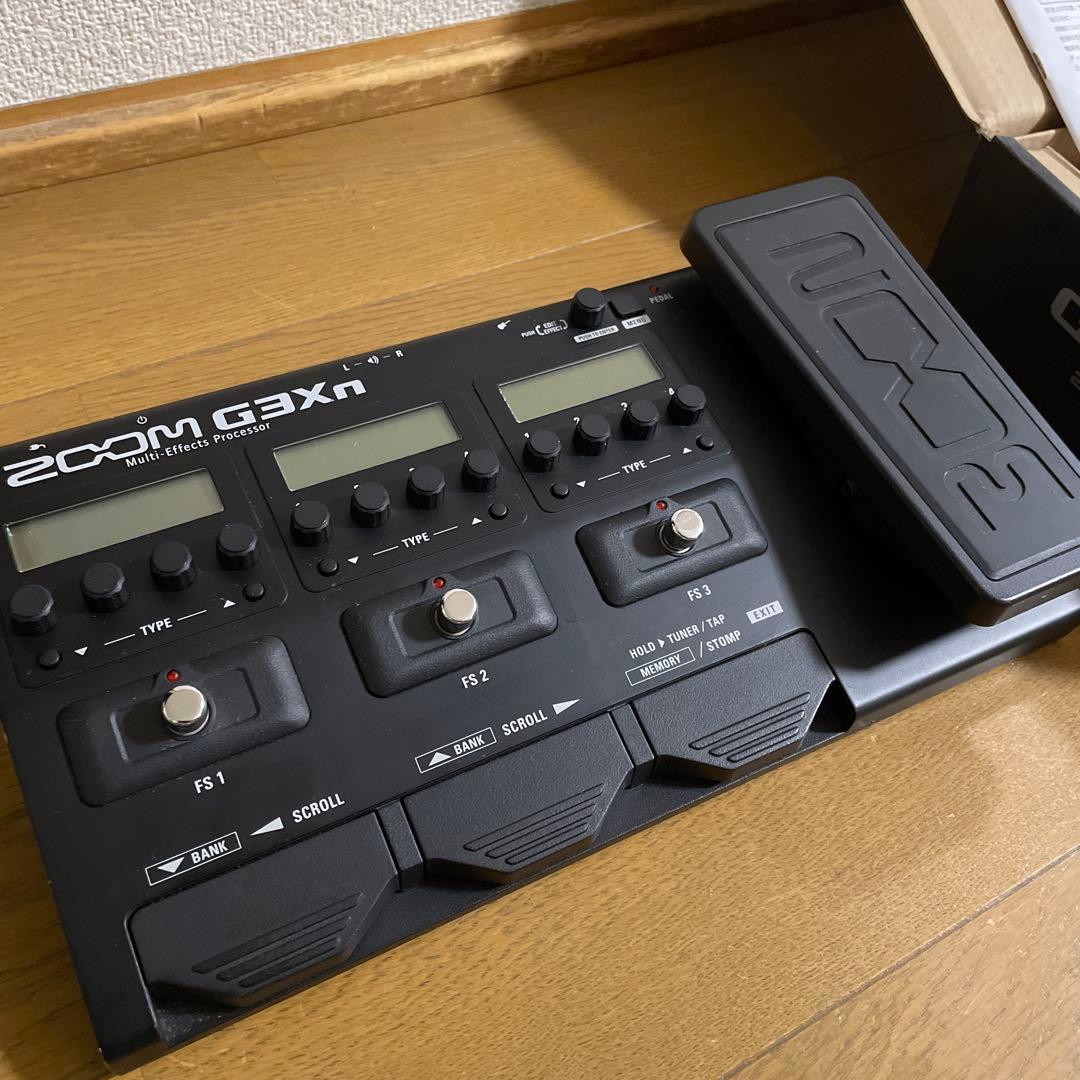 生産終了貴重　zoom G3XN マルチエフェクター