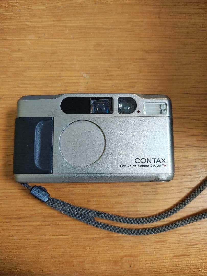 CONTAX T2 シルバー コンパクトフィルムカメラ