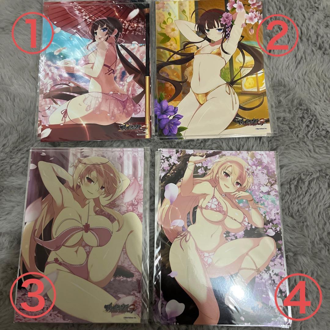 閃乱カグラ NewWave Gバースト 第4弾 銀塩ブロマイド2L判 22種