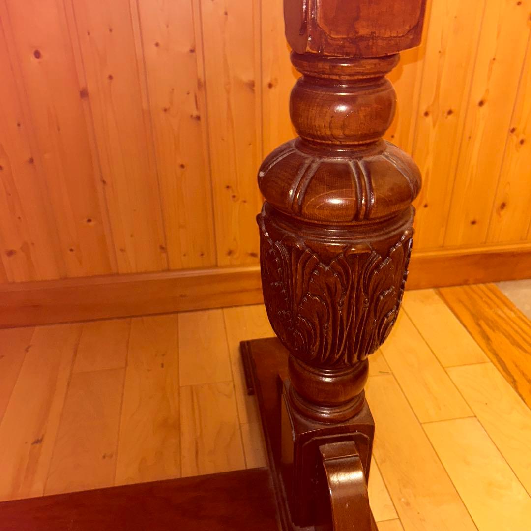 9/7（日)までお値下げセール‼️イギリスアンティーク木製伸縮機能付きテーブル