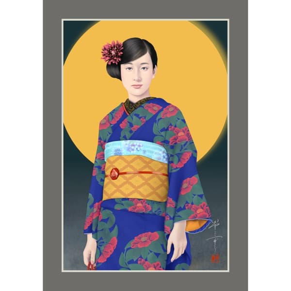 浪漫のひと（美人画・A2サイズ）