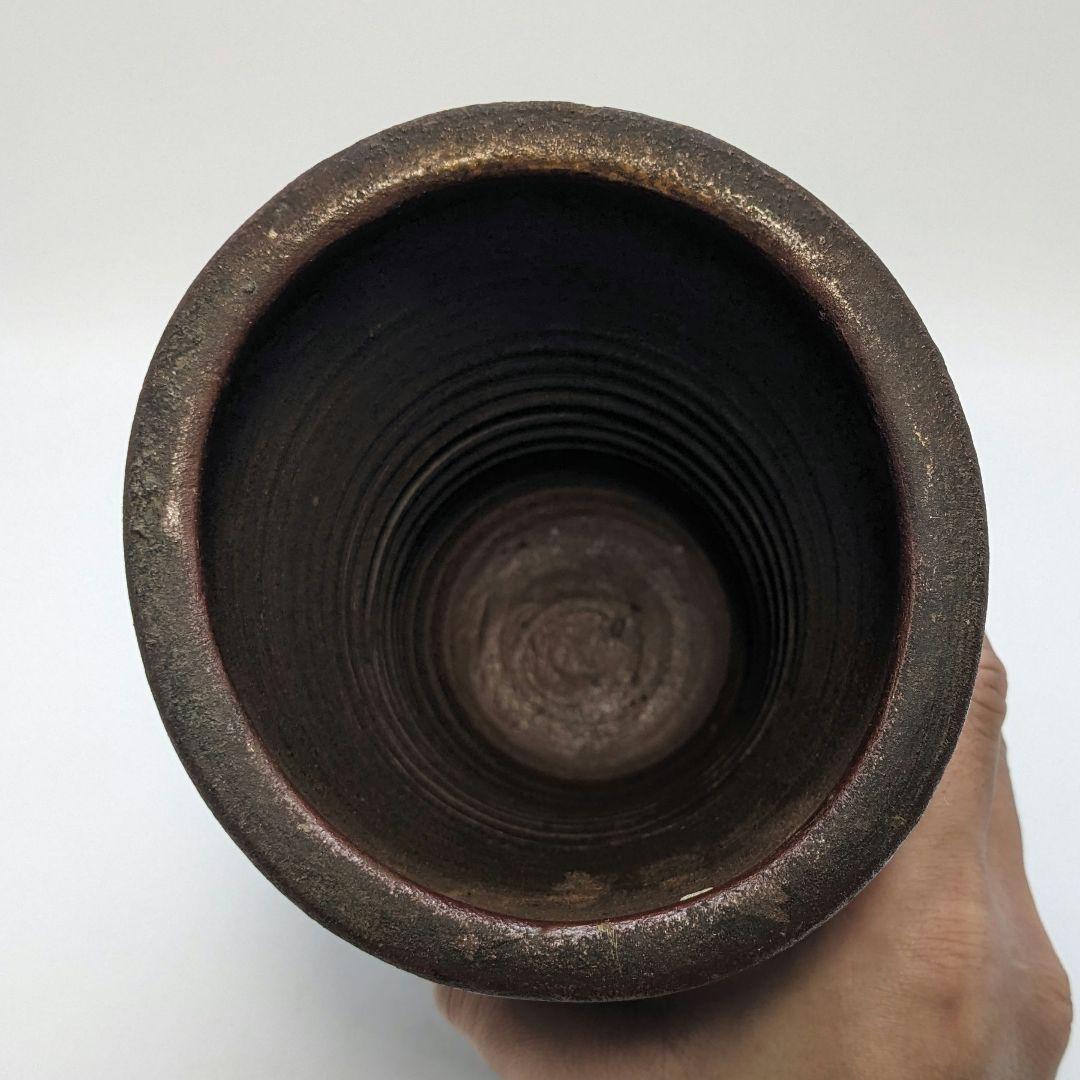 江戸末期 古備前 装飾花入 備前焼 花器 フラワーベース 花瓶 華道具 置物