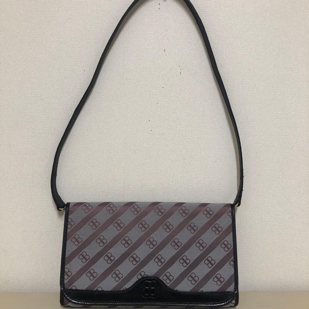 BALENCIAGA ショルダーバッグ ワンショルダーバッグBB柄 レザー