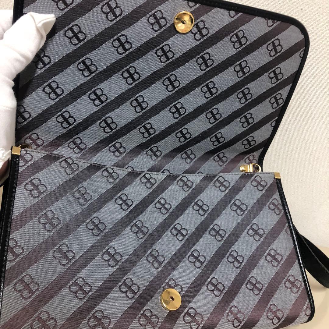 BALENCIAGA ショルダーバッグ ワンショルダーバッグBB柄 レザー