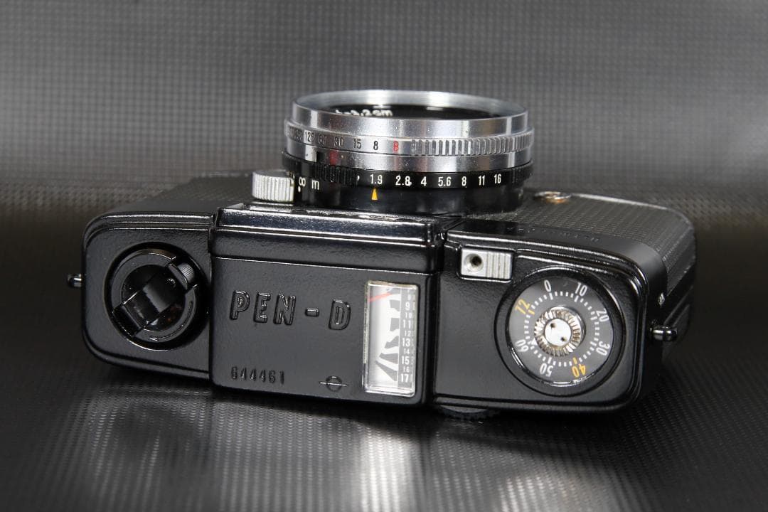 OH済 OLYMPUS PEN D　35mmフィルム　ハーフフレーム　ブラック
