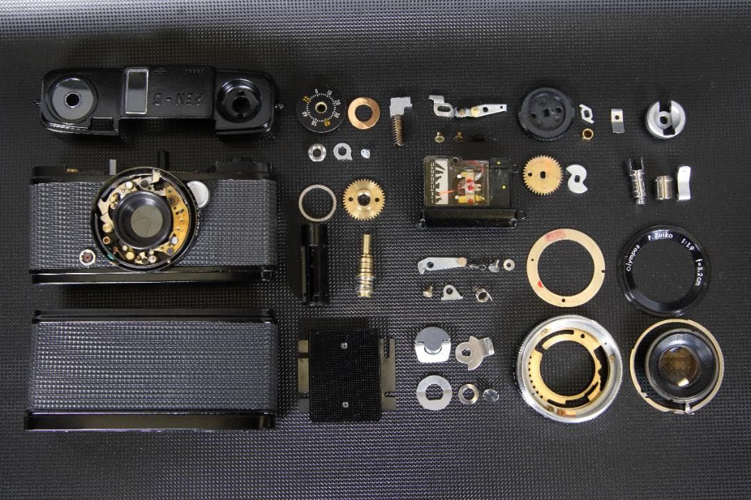 OH済 OLYMPUS PEN D　35mmフィルム　ハーフフレーム　ブラック