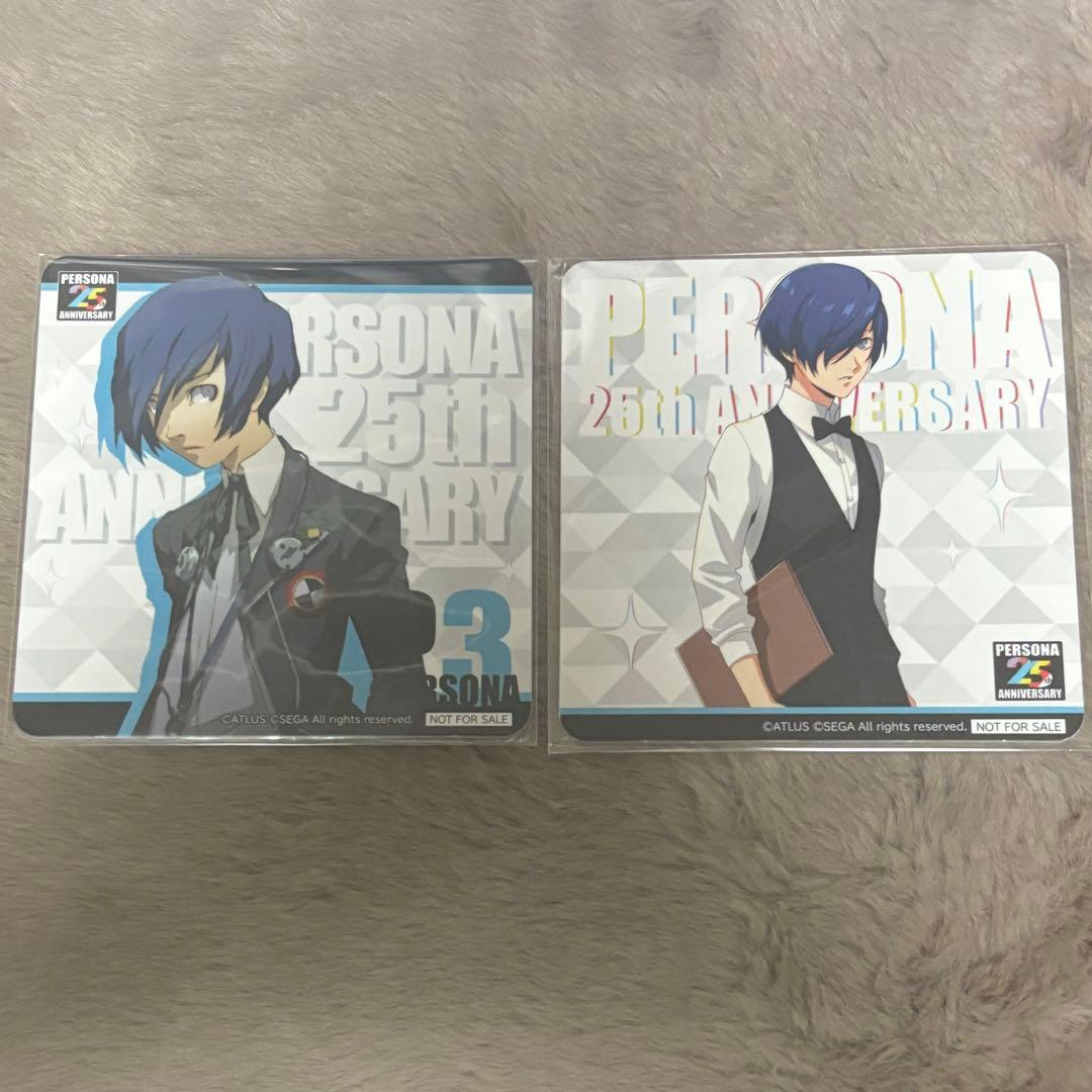 ペルソナ3 25周年 セガコラボカフェ コースター