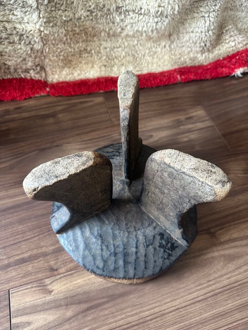 アンティーク　アフリカ　スツール　エチオピア　民藝　古民具 BEAMS