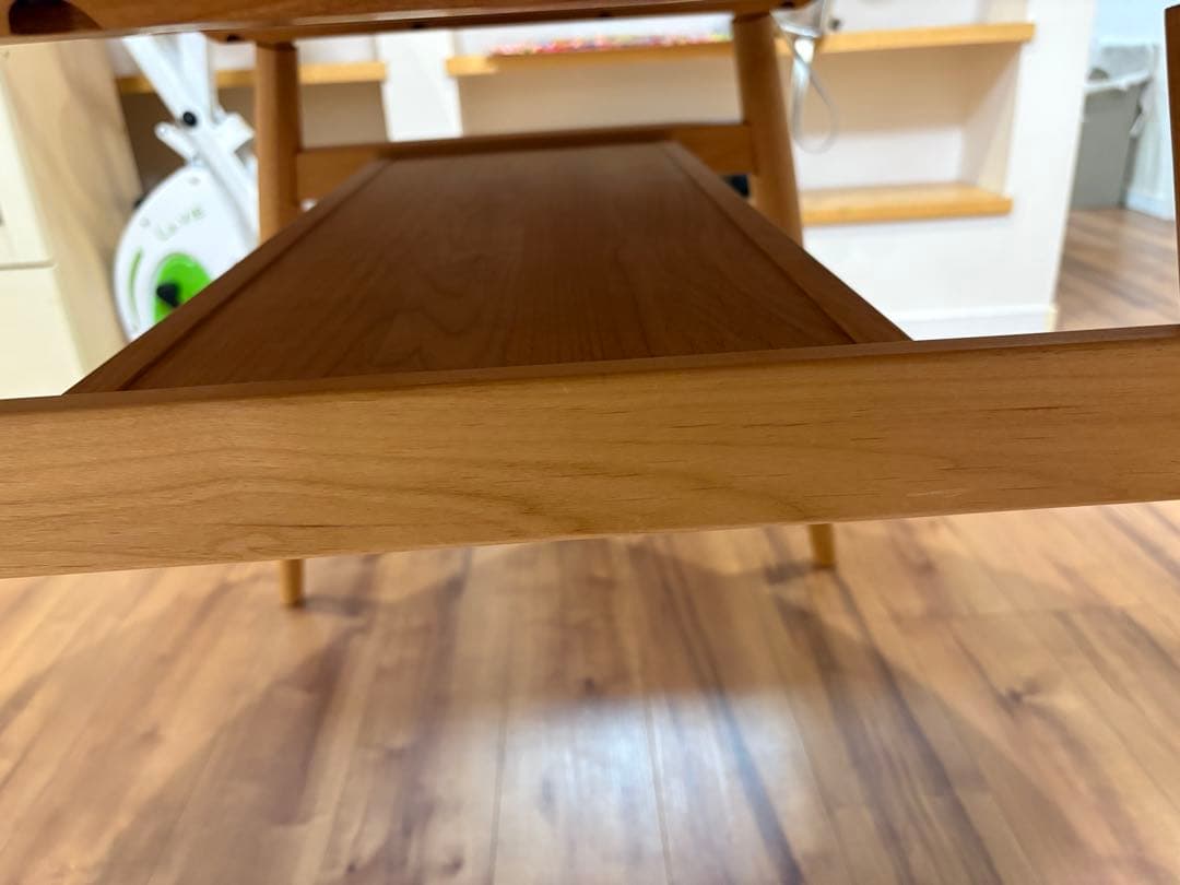 モモナチュラル ダイニングテーブル 丸テーブル