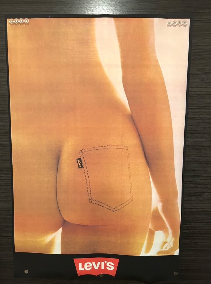 リーバイス LEVIS ビンテージ ポスター 広告 1971年