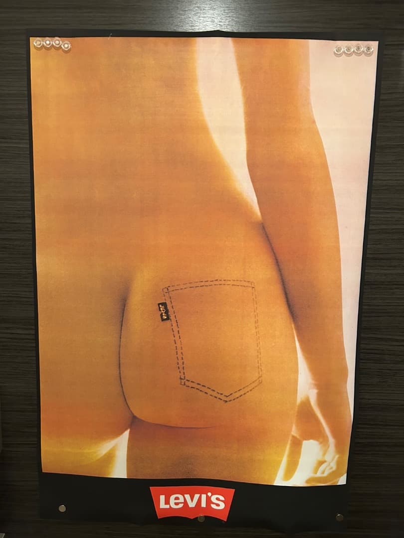 リーバイス LEVIS ビンテージ ポスター 広告 1971年