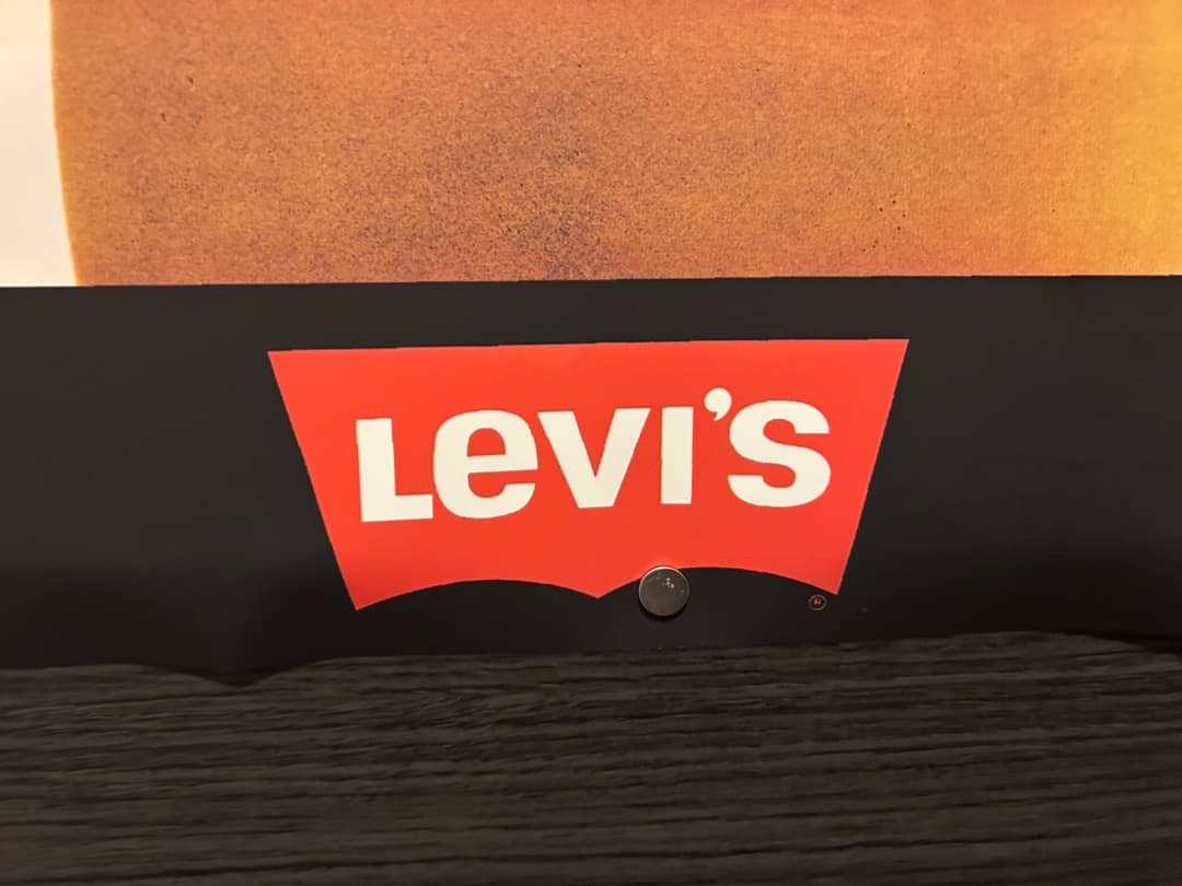 リーバイス LEVIS ビンテージ ポスター 広告 1971年