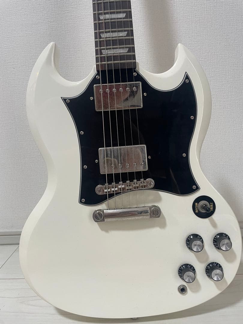 Epiphone SG PRO ホワイト 美品 エレキギター