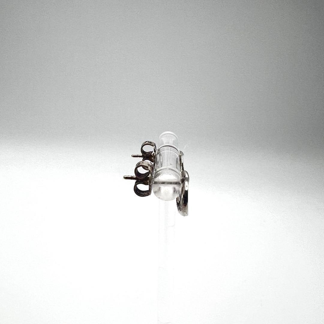 TIFFANY ティファニー オープンハート スタッド ピアス 両耳用