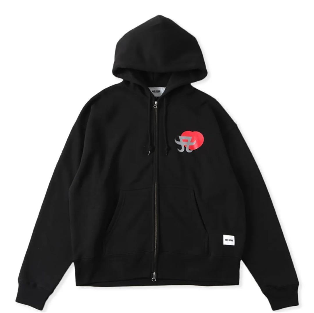 浜崎あゆみ×MFC アイコンジップフーディー　ブラック Mサイズ