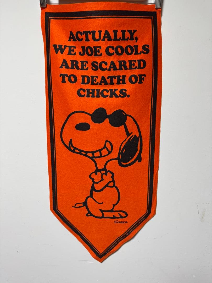 1971年製　JOE COOLS バナー