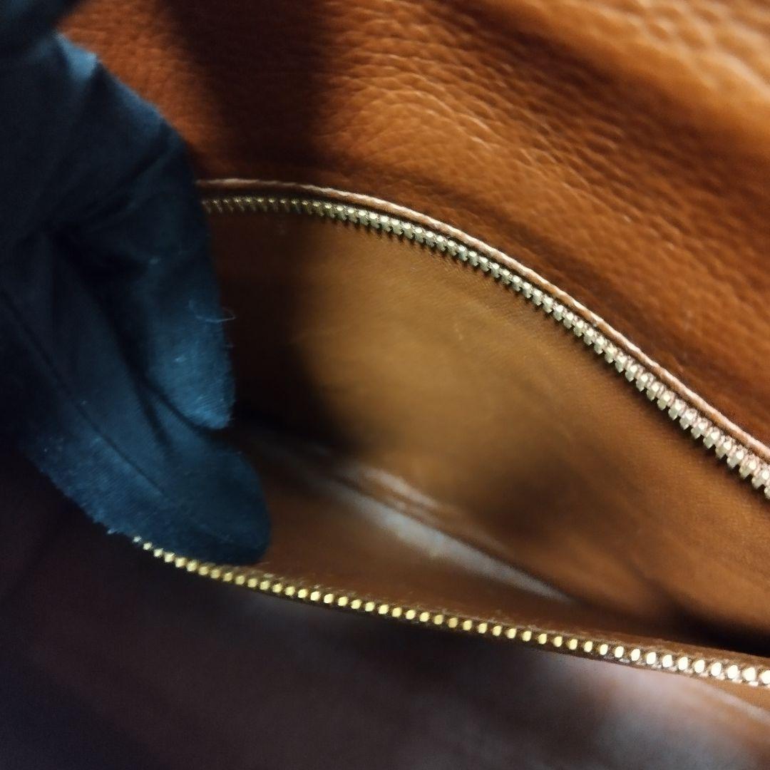 ほぼ未使用☆　Donna Elissa JRA　目地染め　クロコ　ハンドバッグ