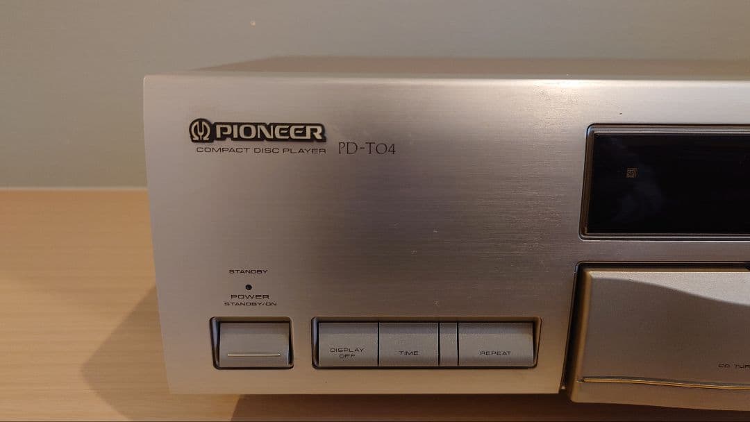 【リモコン付属】Pioneer PD-T04 CDプレーヤー※即配可