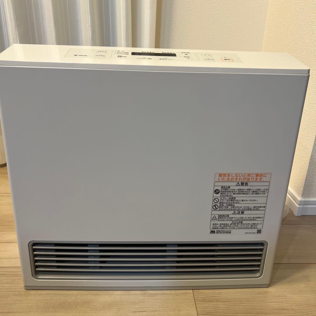 【 都市ガス】リンナイ　ガスファンヒーター　RC-U5801E 都市ガス用