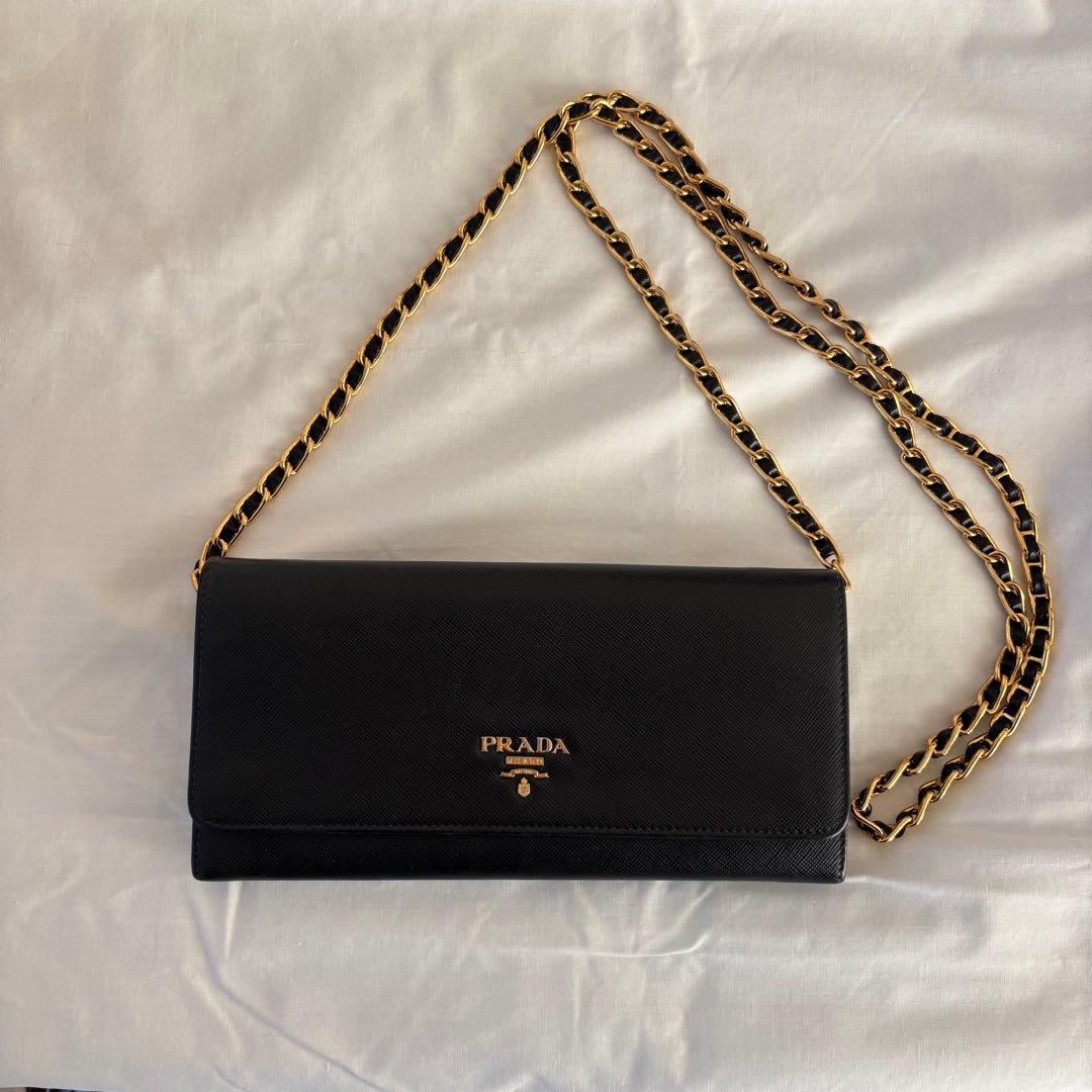 PRADA Saffiano l 1M1290 ブラック
