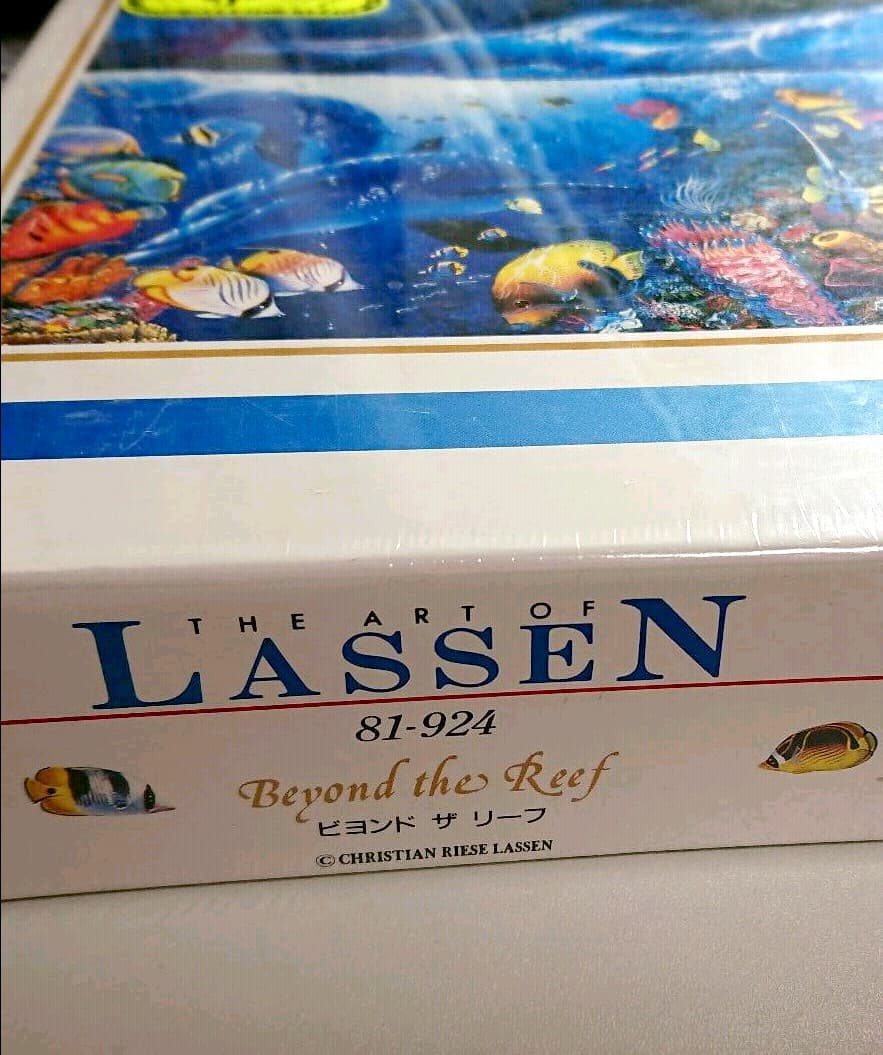 【廃番】ラッセン　ワイドサイズパズル　1000ピース　「ビヨンド　ザ　リーフ」