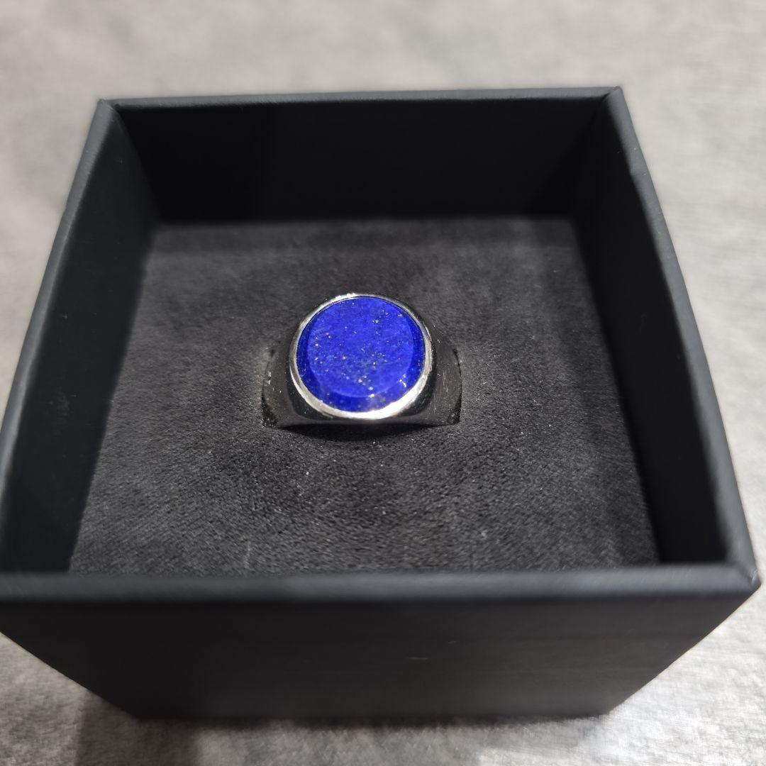 蒼太様用【美品・サイズ62】TOM WOOD ラピスラズリ リング 21号