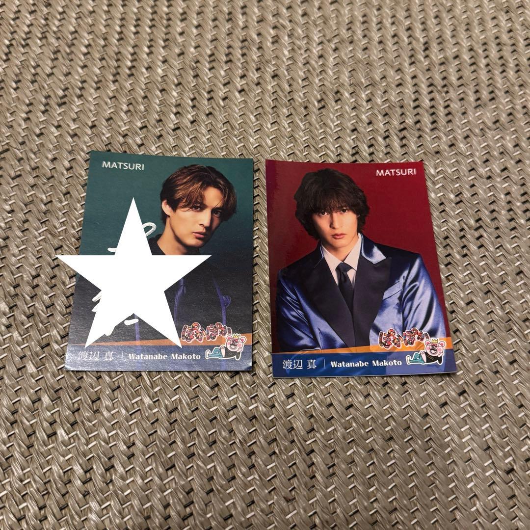 MATSURI 渡辺真 まこと サイン入り ステッカー ぽかぽかステッカー