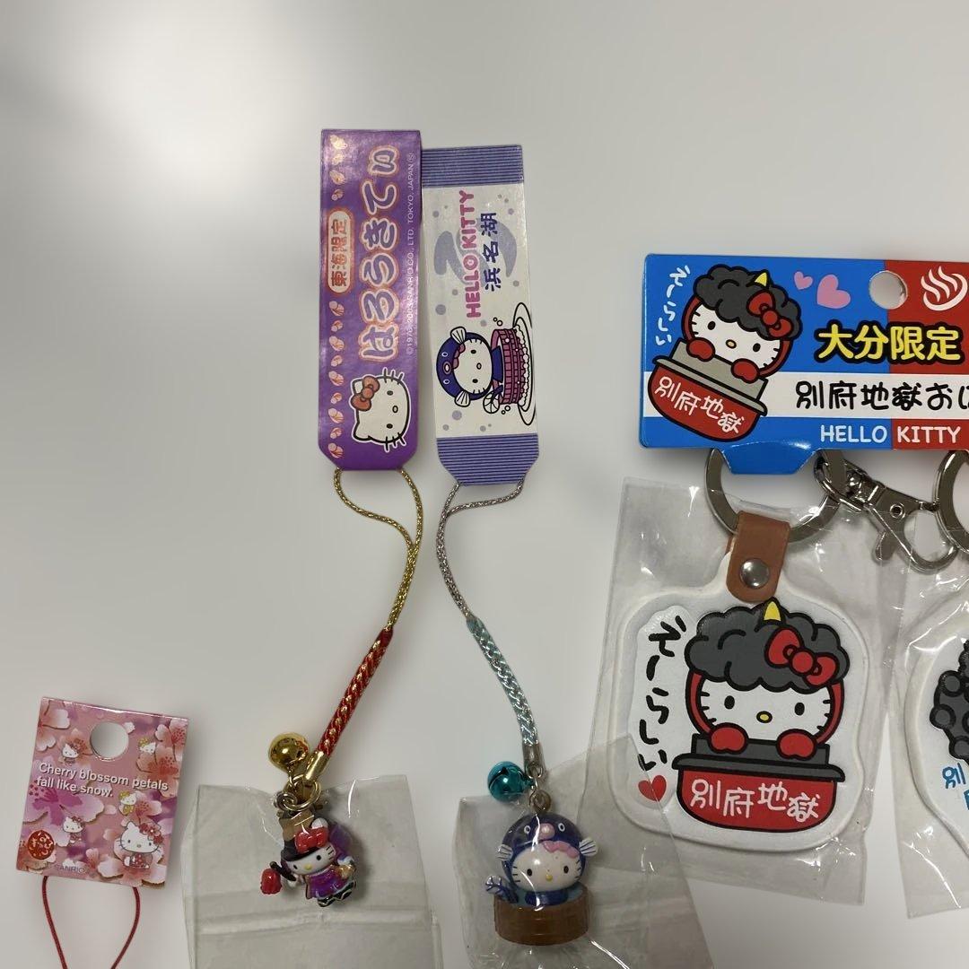 ハローキティ ご当地　ストラップ　ペンセット